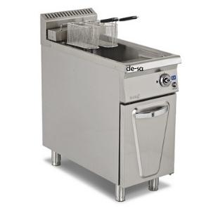 Tek Sepetli Elektrikli Fritöz Paslanmaz Çelik DSTN1727